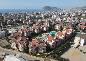 Просторная квартира у моря планировкой 2+1 в центральном районе Оба