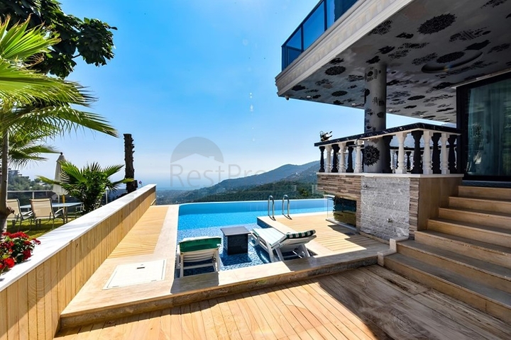 Меблированная вилла 3+2 в районе Бекташ