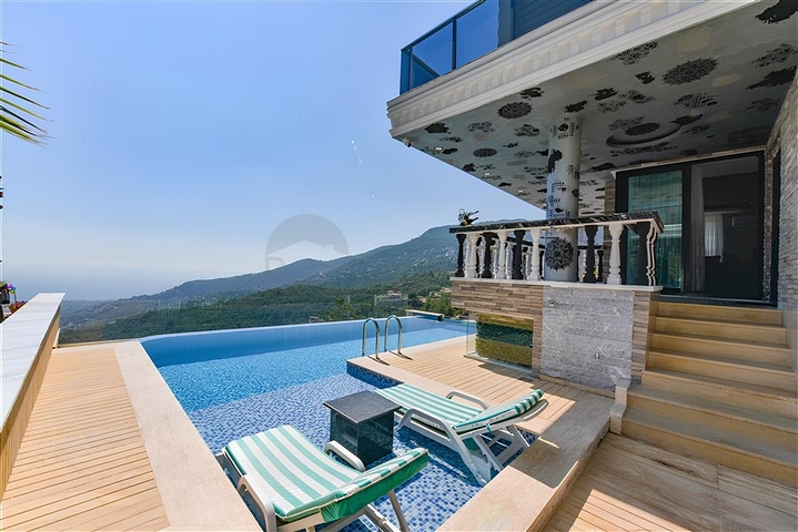 Меблированная вилла 3+2 в районе Бекташ