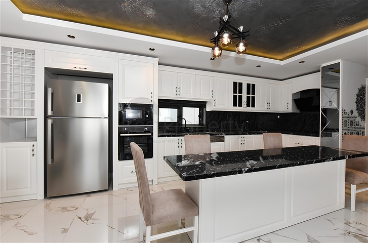 Меблированная вилла 3+2 в районе Бекташ