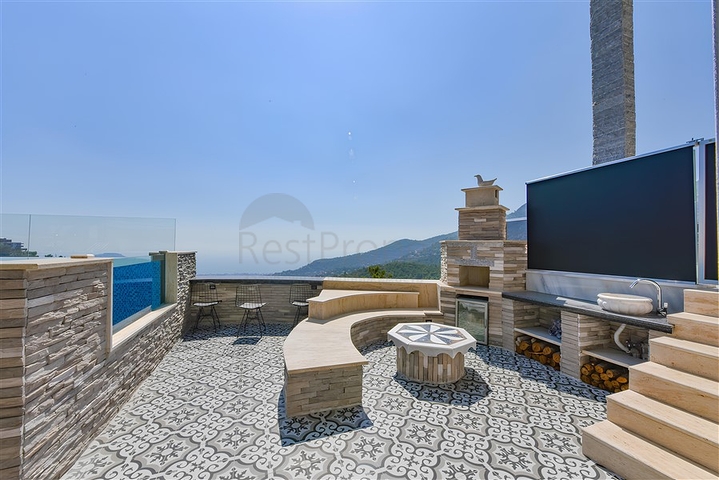 Меблированная вилла 3+2 в районе Бекташ