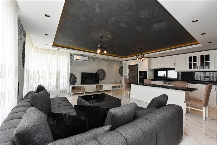 Меблированная вилла 3+2 в районе Бекташ