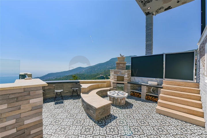 Меблированная вилла 3+2 в районе Бекташ