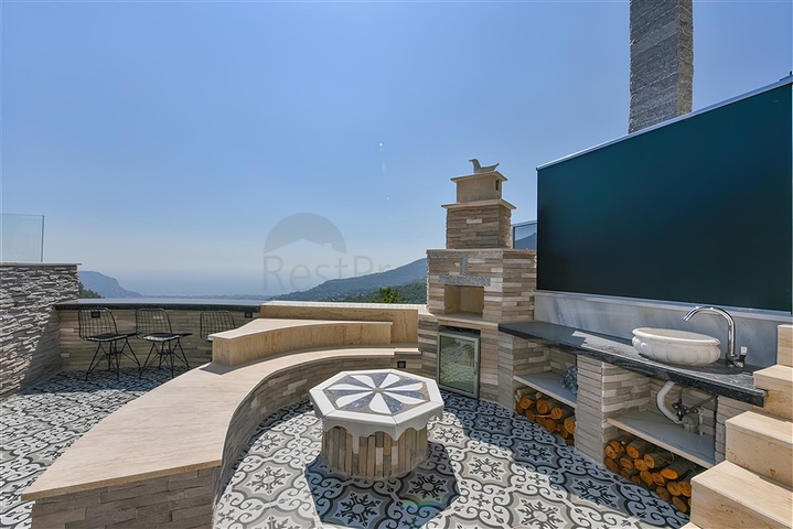 Меблированная вилла 3+2 в районе Бекташ