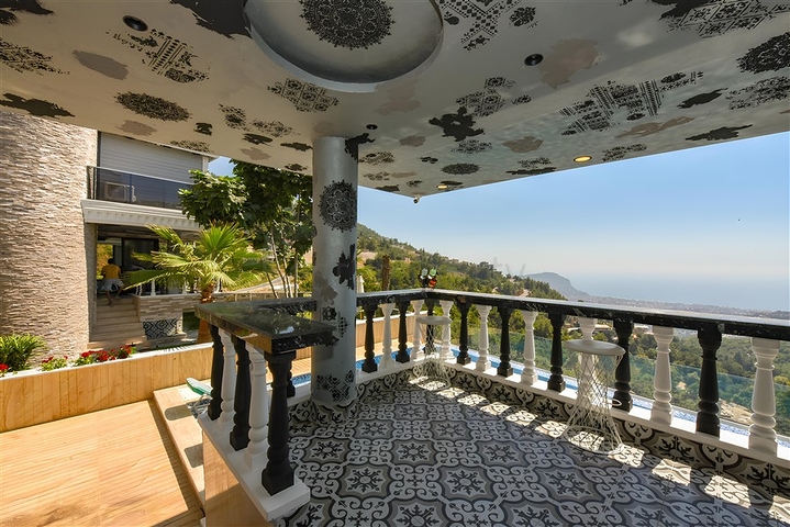 Меблированная вилла 3+2 в районе Бекташ