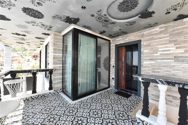 Меблированная вилла 3+2 в районе Бекташ