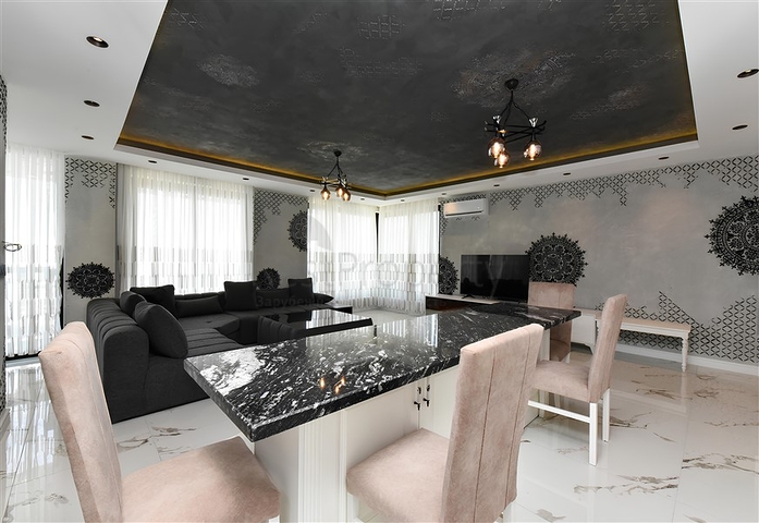 Меблированная вилла 3+2 в районе Бекташ