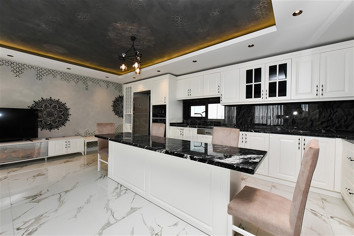 Меблированная вилла 3+2 в районе Бекташ