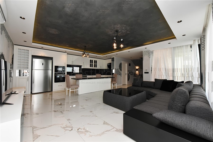 Меблированная вилла 3+2 в районе Бекташ