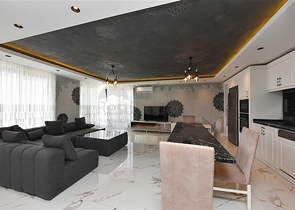 Меблированная вилла 3+2 в районе Бекташ