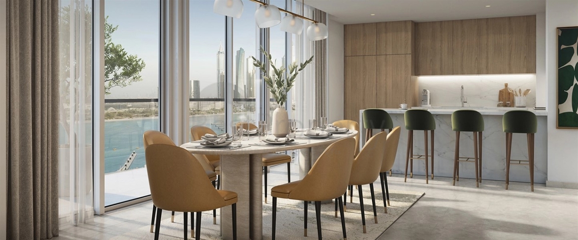 Новый комплекс на первой линии Персидского залива в районе Emaar Beachfront