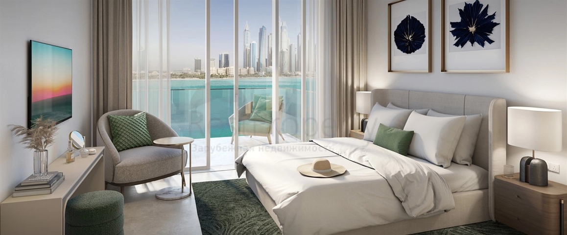 Новый комплекс на первой линии Персидского залива в районе Emaar Beachfront