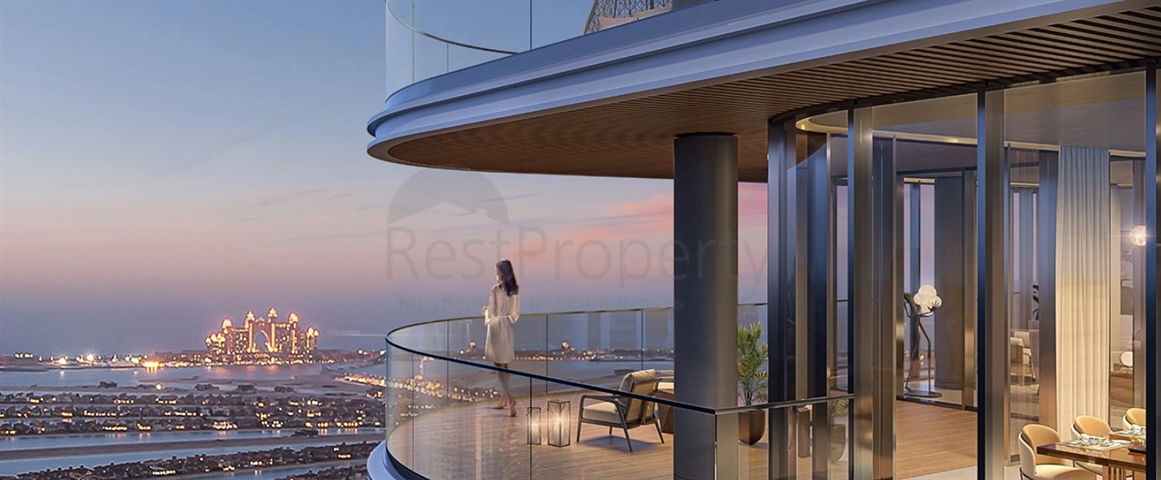 Новый комплекс на первой линии Персидского залива в районе Emaar Beachfront
