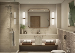 Новый комплекс на первой линии Персидского залива в районе Emaar Beachfront