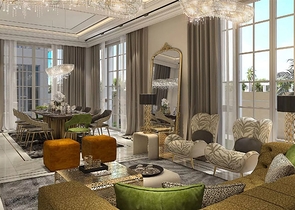 Шикарный комплекс вилл в районе Дамак Хилсс