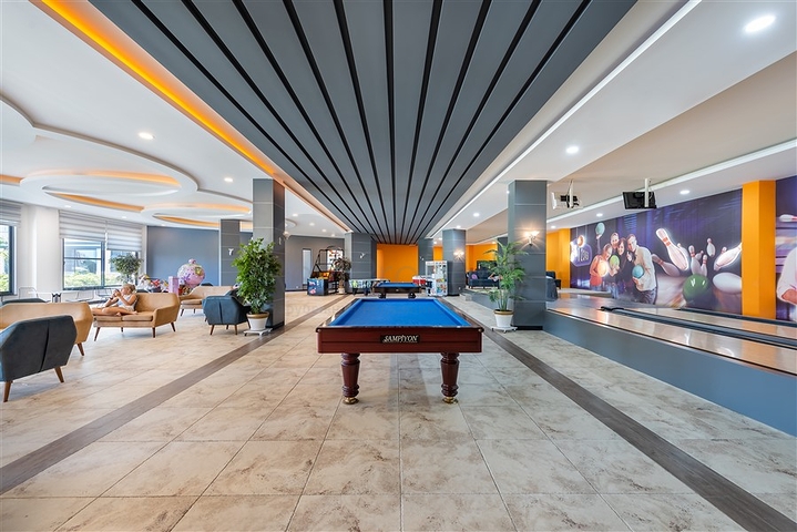 Студия в комплексе отельного типа в Авсалларе