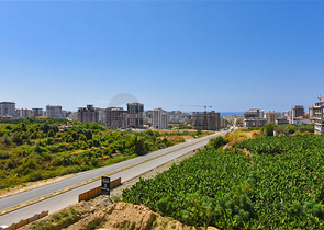 Квартира 1+1 в новом доме в районе Махмутлар