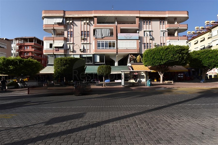 Просторная квартира центр Алании, пляж Клеопатр