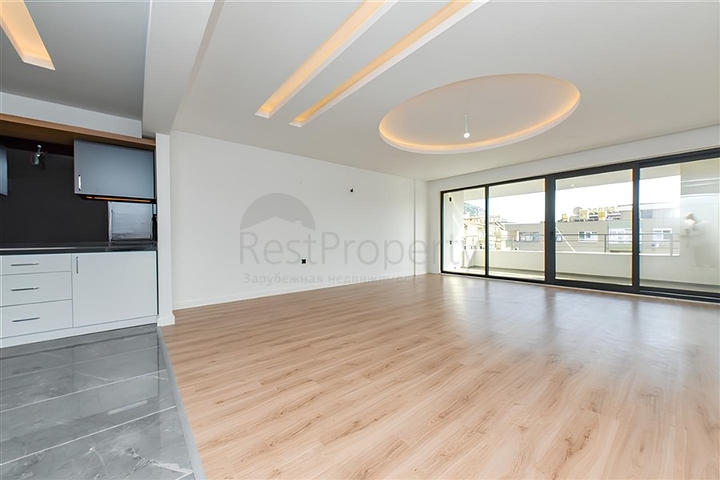 Просторная квартира центр Алании, пляж Клеопатр