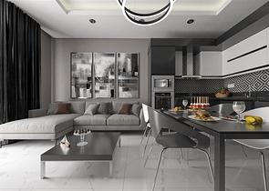 Квартира планировки 1+1 в новом комплексе Махмутлара