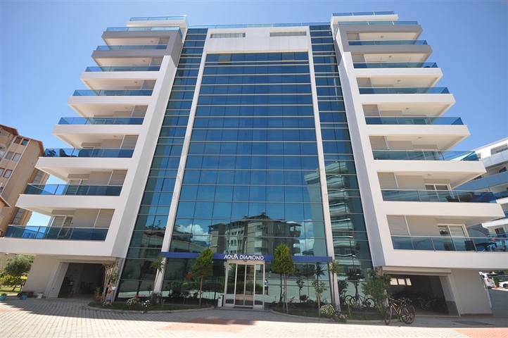 Меблированная квартира 2+1 с видом на море в Тосмуре