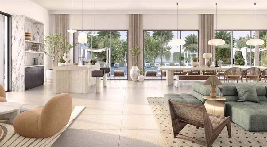 Роскошный комплекс вилл в районе Dubai Land 