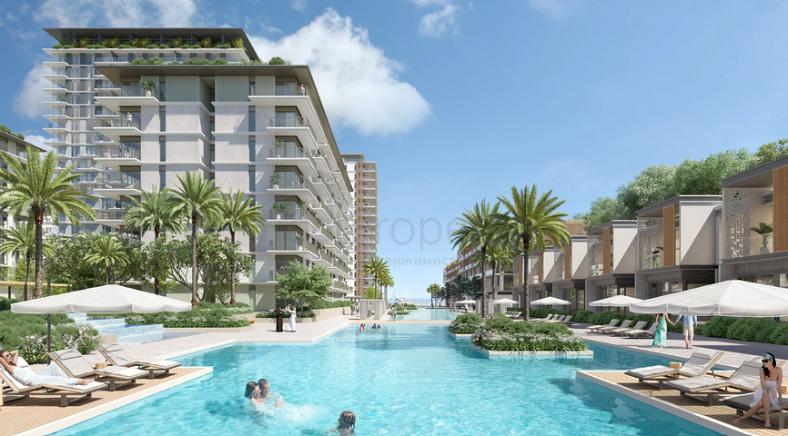 Новый жилой комплекс на первой береговой линии в Дубай