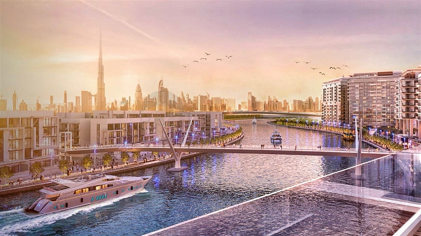 Элитный жилой проект в Dubai Water Canal в 5 мин от пляжа