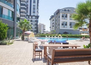 Квартира 1+1 в районе Махмутлар 