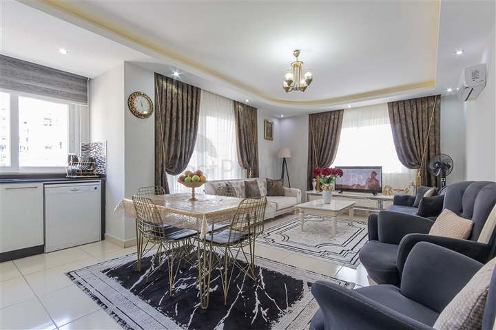 Просторная квартира планировкой 2+1 популярном районе Аланьи