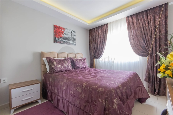 Просторная квартира планировкой 2+1 популярном районе Аланьи