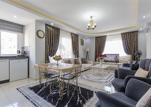 Просторная квартира планировкой 2+1 популярном районе Аланьи