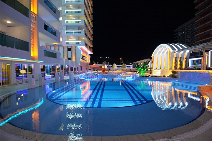 Апартаменты 1+1 в районе Махмутлар