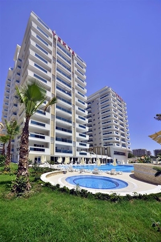 Апартаменты 1+1 в районе Махмутлар