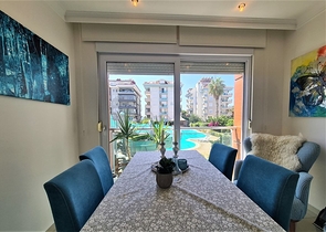 Квартира планировкой 2+1 в районе Кестель всего 50 м от моря