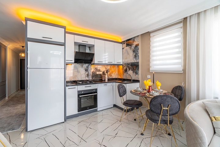 Квартира в центре Алании в 700 м от моря