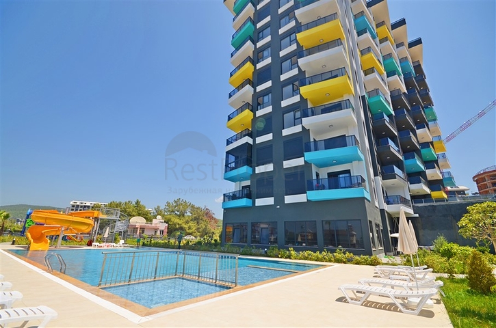 Квартиры с видом на море в новом комплексе района Авсаллар