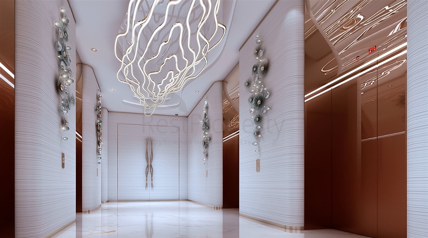 Дизайнерские апартаменты на первой береговой с видом на Персидский залив