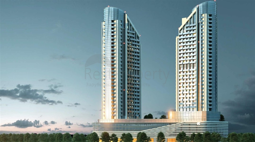 29-этажный комплекс в оживленном районе Дубай- Jumeirah Village Triangle