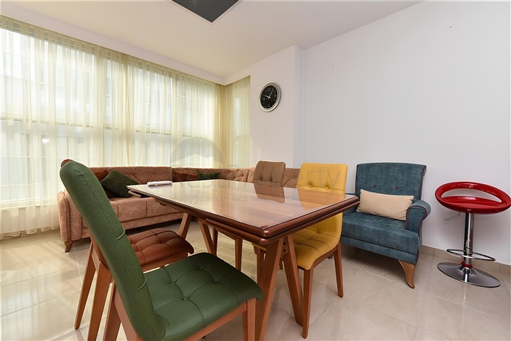 Меблированная квартира планировкой 2+1 в районе Махмутлар