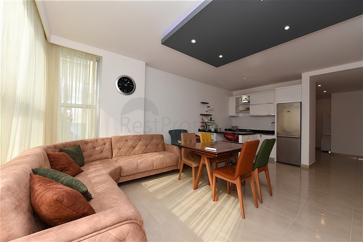 Меблированная квартира планировкой 2+1 в районе Махмутлар