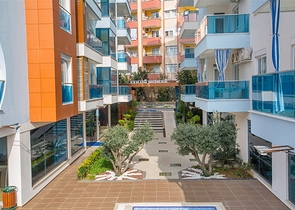 Меблированная квартира планировкой 2+1 в районе Махмутлар