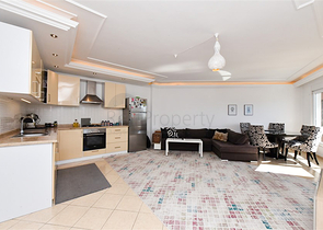 Большая квартира 2+1 с завораживающим видом на город 