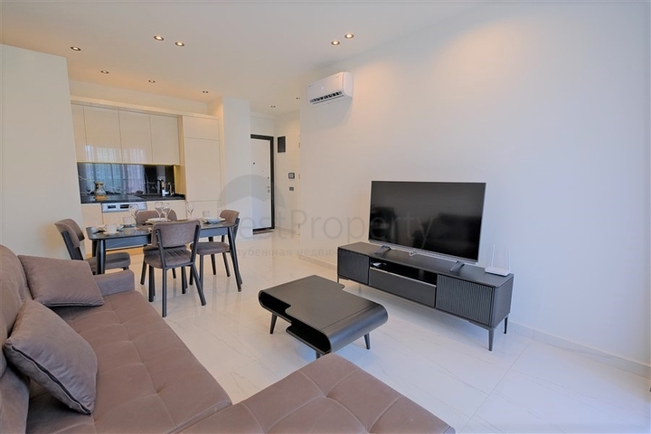 Квартира 1+1 в элитном ЖК в открытом для ВНЖ районе Оба