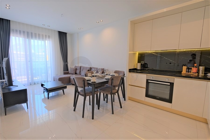 Квартира 1+1 в элитном ЖК в открытом для ВНЖ районе Оба