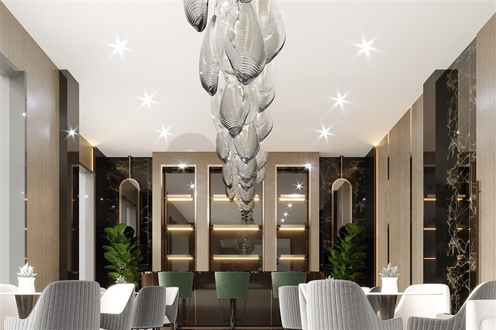 Квартира планировкой 1+1 в шикарном строящемся комплексе