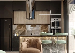 Квартира планировкой 1+1 в шикарном строящемся комплексе