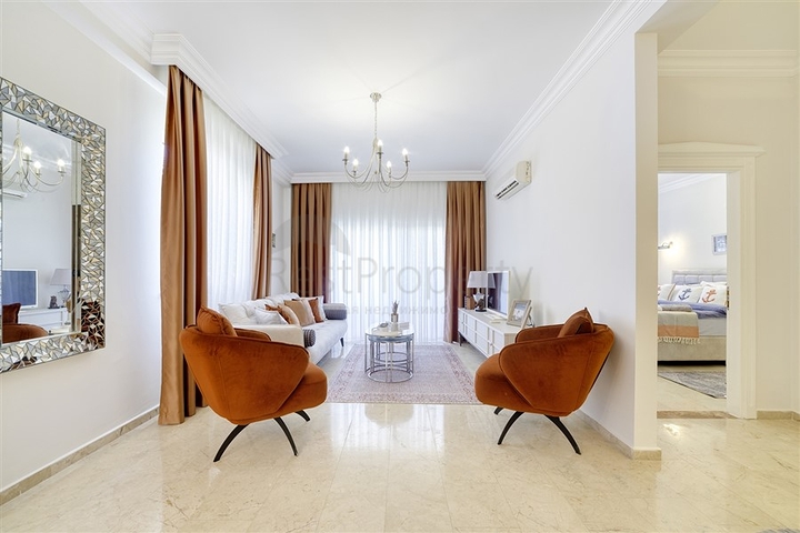 Квартира планировкой 1+1 в районе Алании, Каргыджак