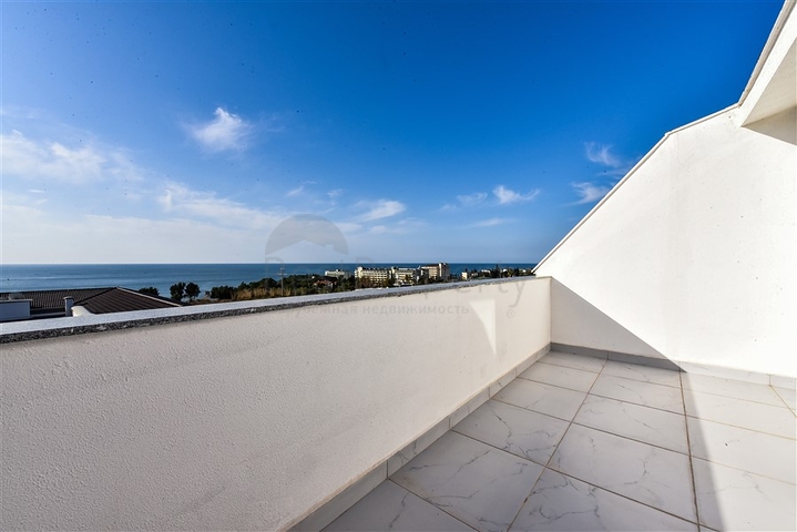 Дублекс 3+1 в малоэтажном ЖК в 150 м от моря