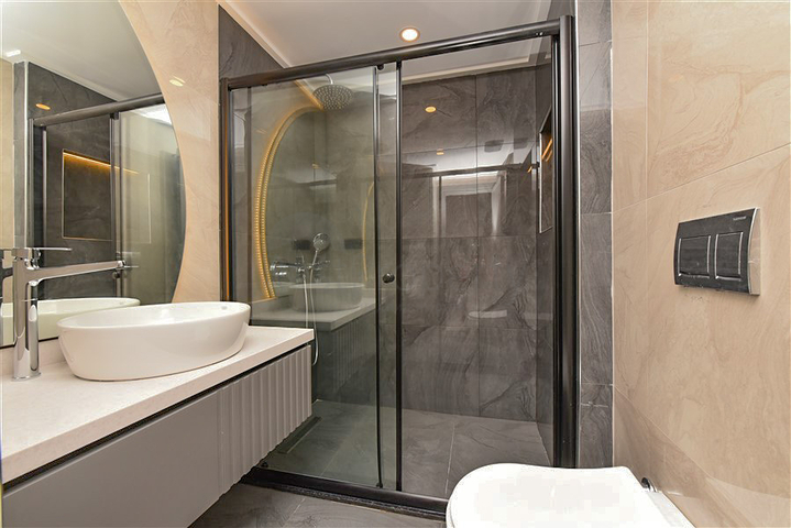 Новая квартира 1+1 в пешей доступности от пляжа Клеопатра